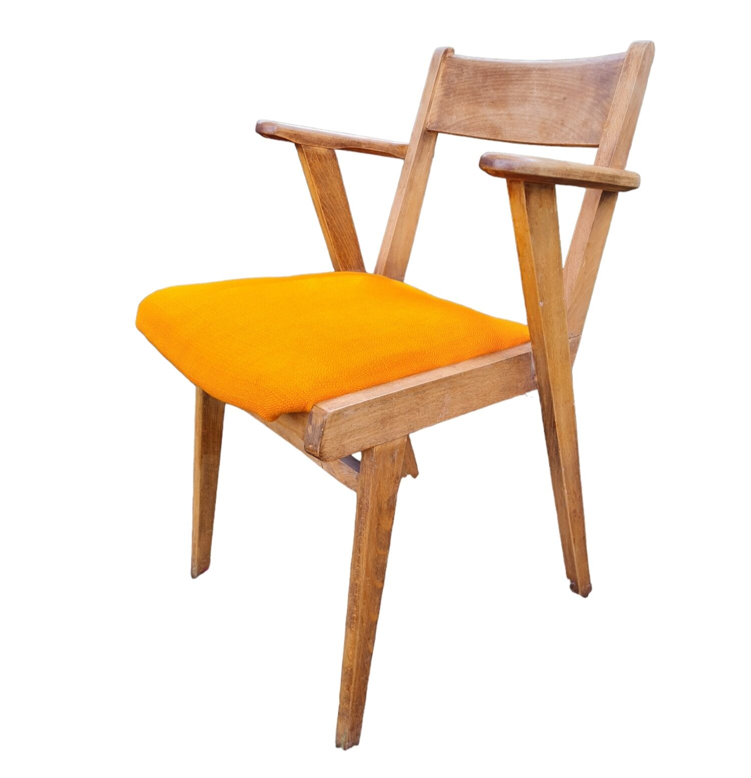 Armchair feet compass design vintage year 50