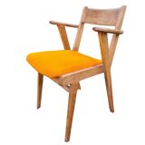 Armchair feet compass design vintage year 50