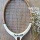 Vintage tennis racket "La Hutte"