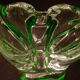 Crystal ashtray bowl in Murano style