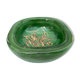 Venini green glass ashtray  Italy Toni Zuccheri Murano Giade 1960