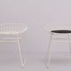 Pastoe KM05 wire stool Cees Braakman 1950s Holland