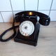 Vintage bakelite dial phone