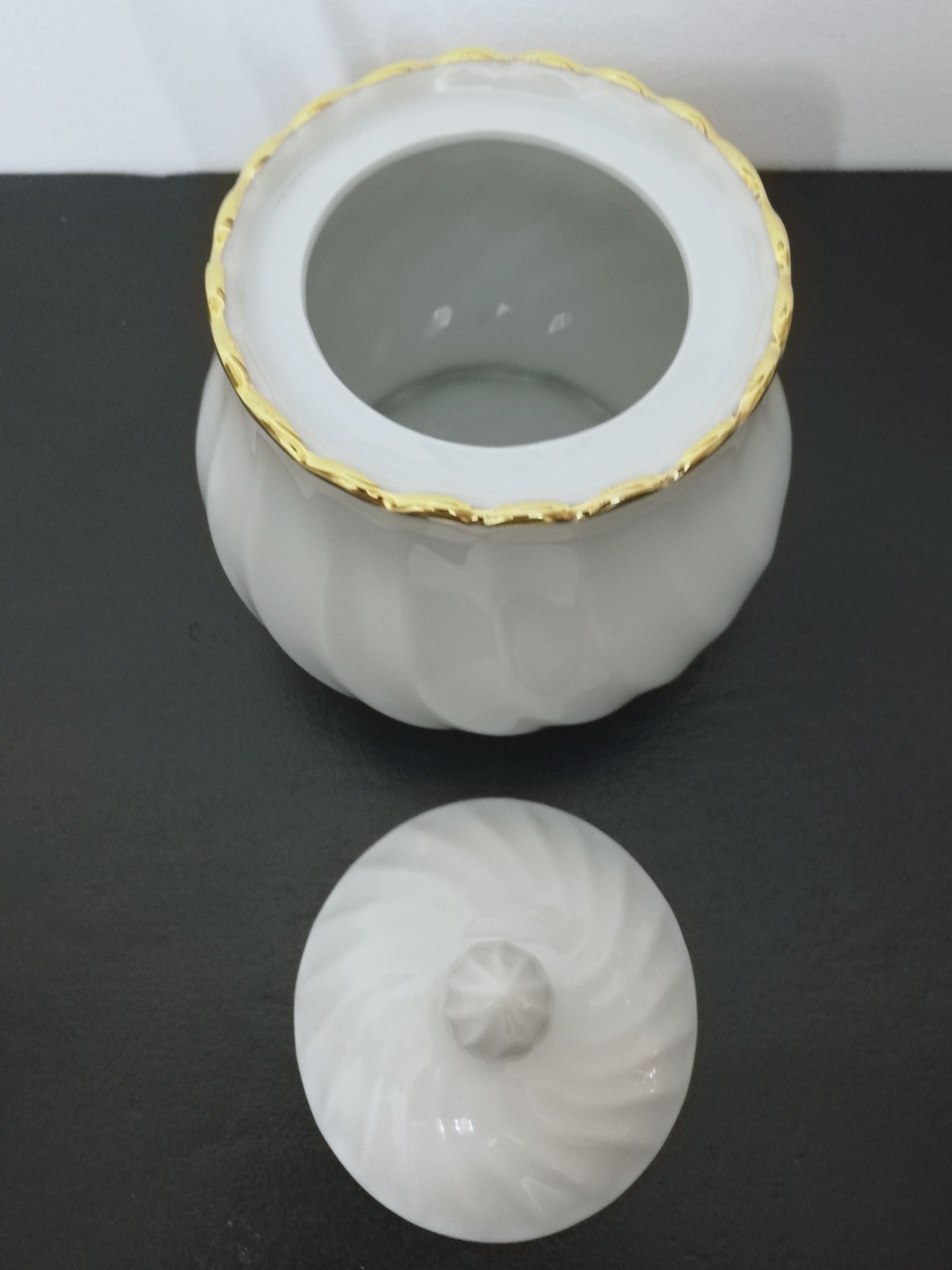 Porcelain coffee service by Philippe Deshoulieres
