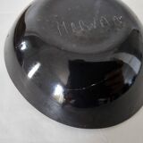 Set of 3 ceramic sauce boats signed MORVAN (1 Reglued) vintage