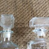 Set of whisky decanters