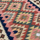 Handmade afghan kilim runner rug 100x279cm