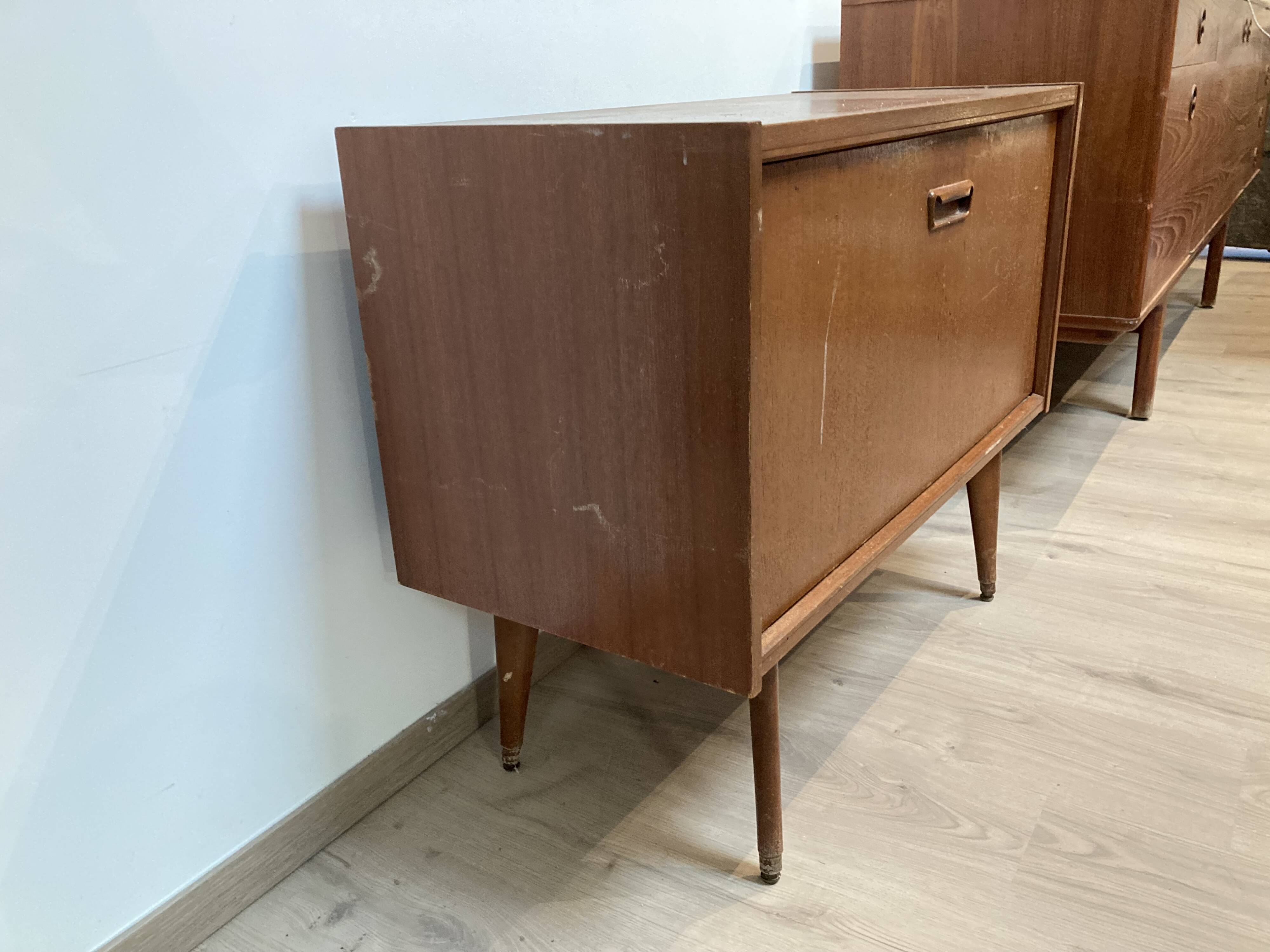 Teak bar furniture scandinavian style cira 1960