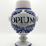 Pharmacy jar, apothecary opium