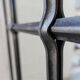 Antique industrial mirror