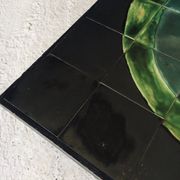 Mid-Century Studio Ceramic Tile Coffee Tabe, Belgium, 1960s