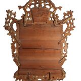 Antique leaded mirror – Gilded wood – Louis XV style – Spain 18th century