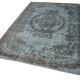 Hand-knotted anatolian 1970s 175 cm x 265 cm grey carpet
