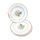 6 assiettes à dessert Bagatelle Luneville Badonviller