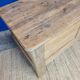 Bureau vintage vers 1920, table de ferme
