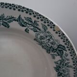 4 assiettes creuses Terre de Fer modèle Guadeloupe Saint Amand