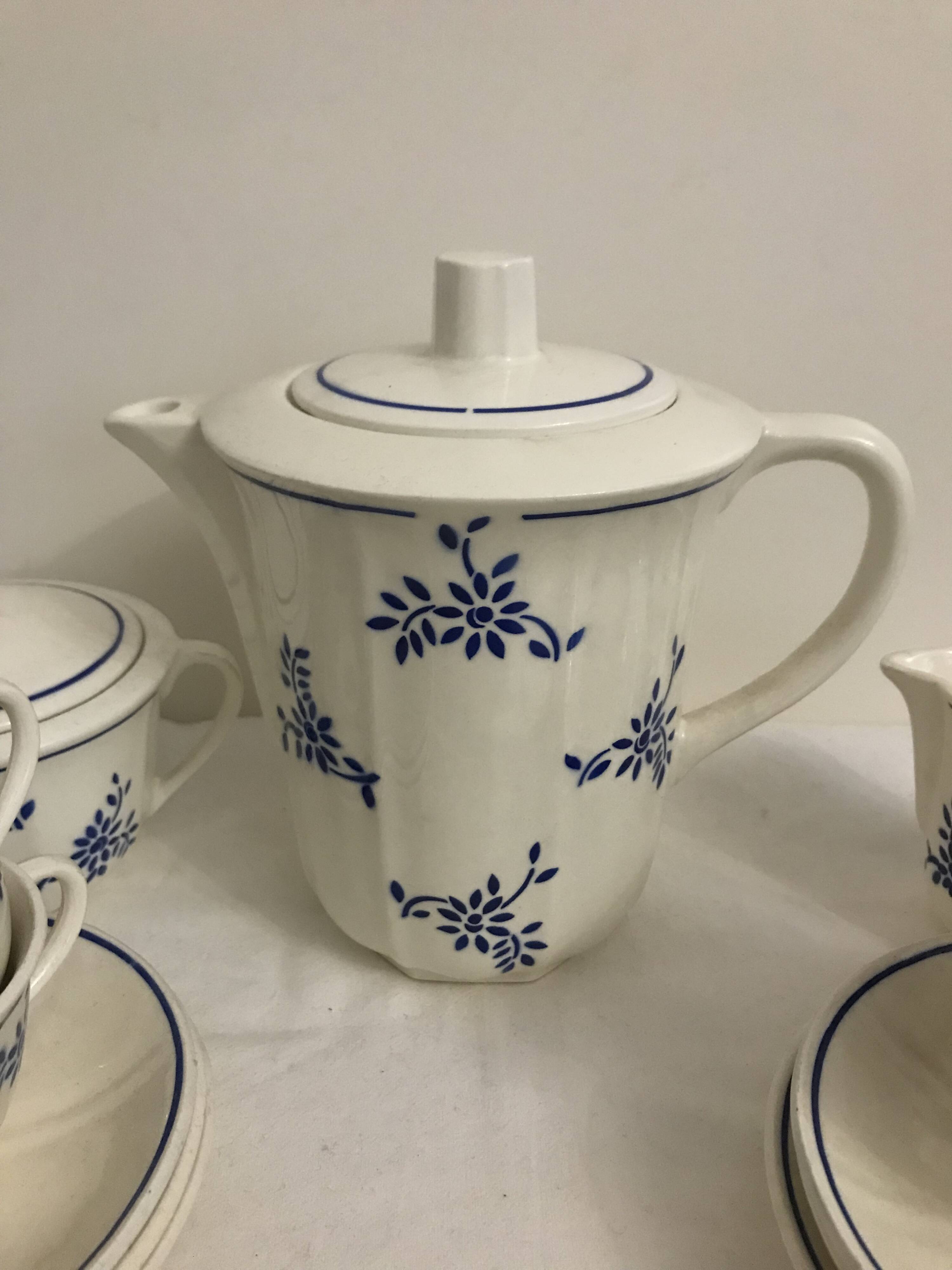 Badonviller "Christiane" model coffee service