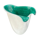 Elchinger white and green vase