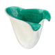 Elchinger white and green vase