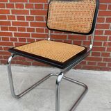 Chair in chrome and black