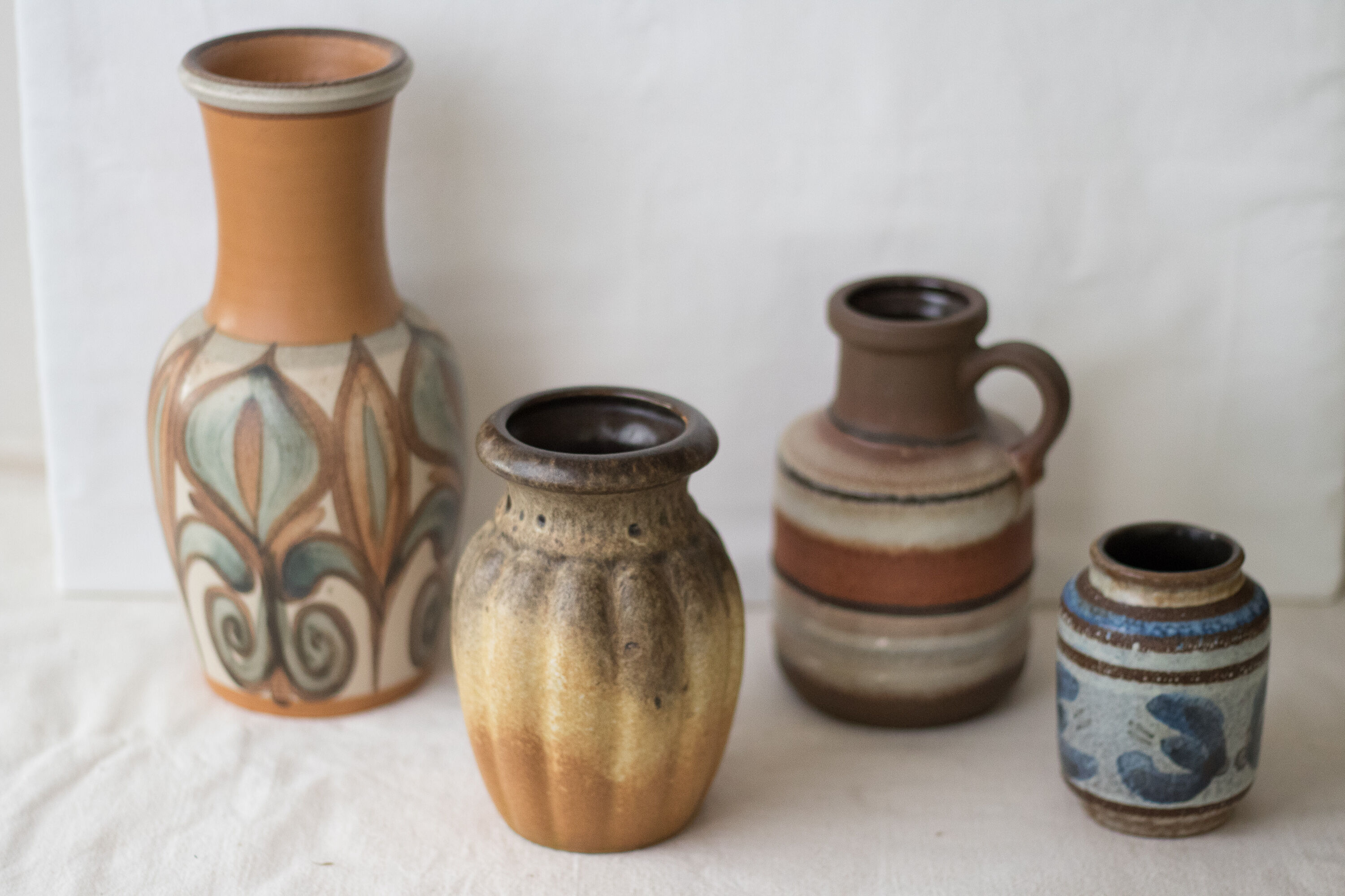 Vase Glyn Colledge denby ceramist English