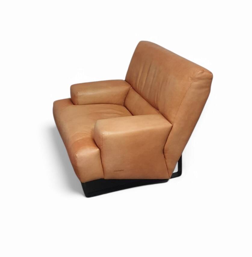 2 x Machalke lounge chair / thick leather
