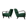 Pair of Art Deco Type C armchairs by Jindrich Halabala for Up Zavody