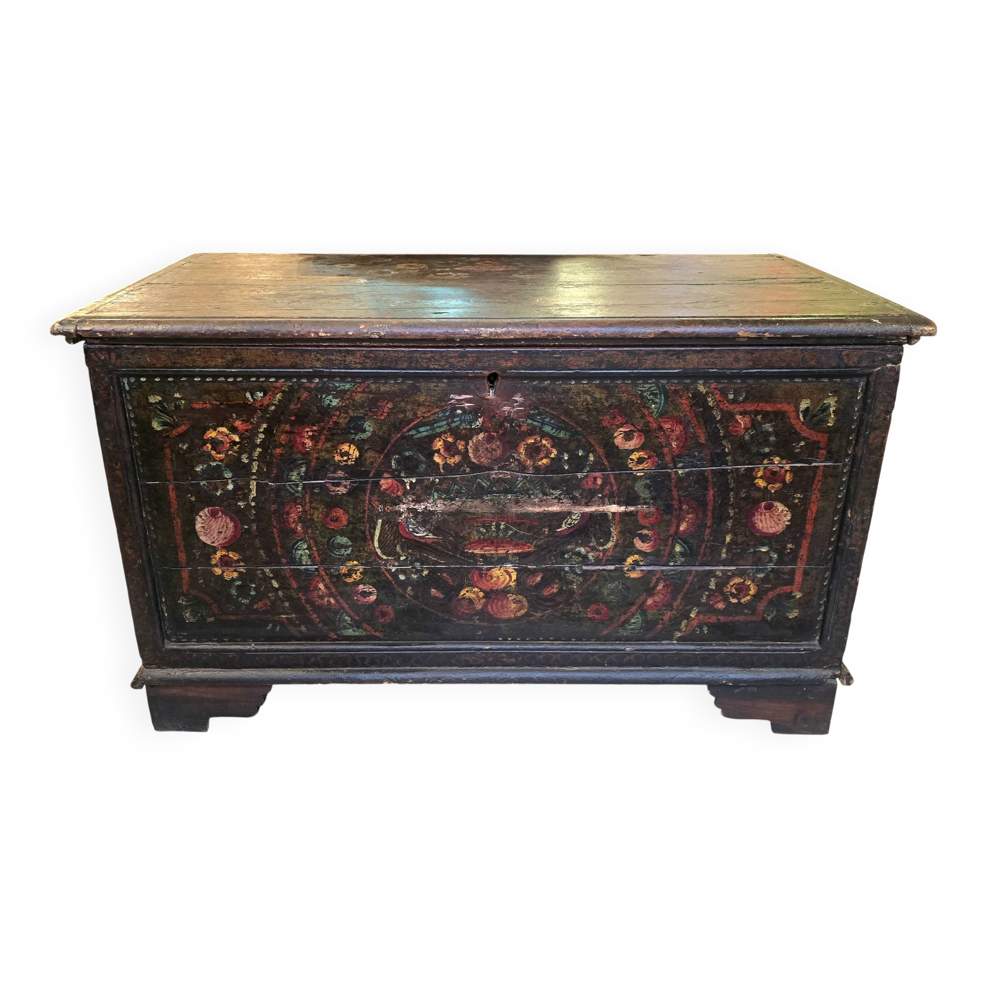 Chest says "SANDOUK" - Tunisia Circa 1900