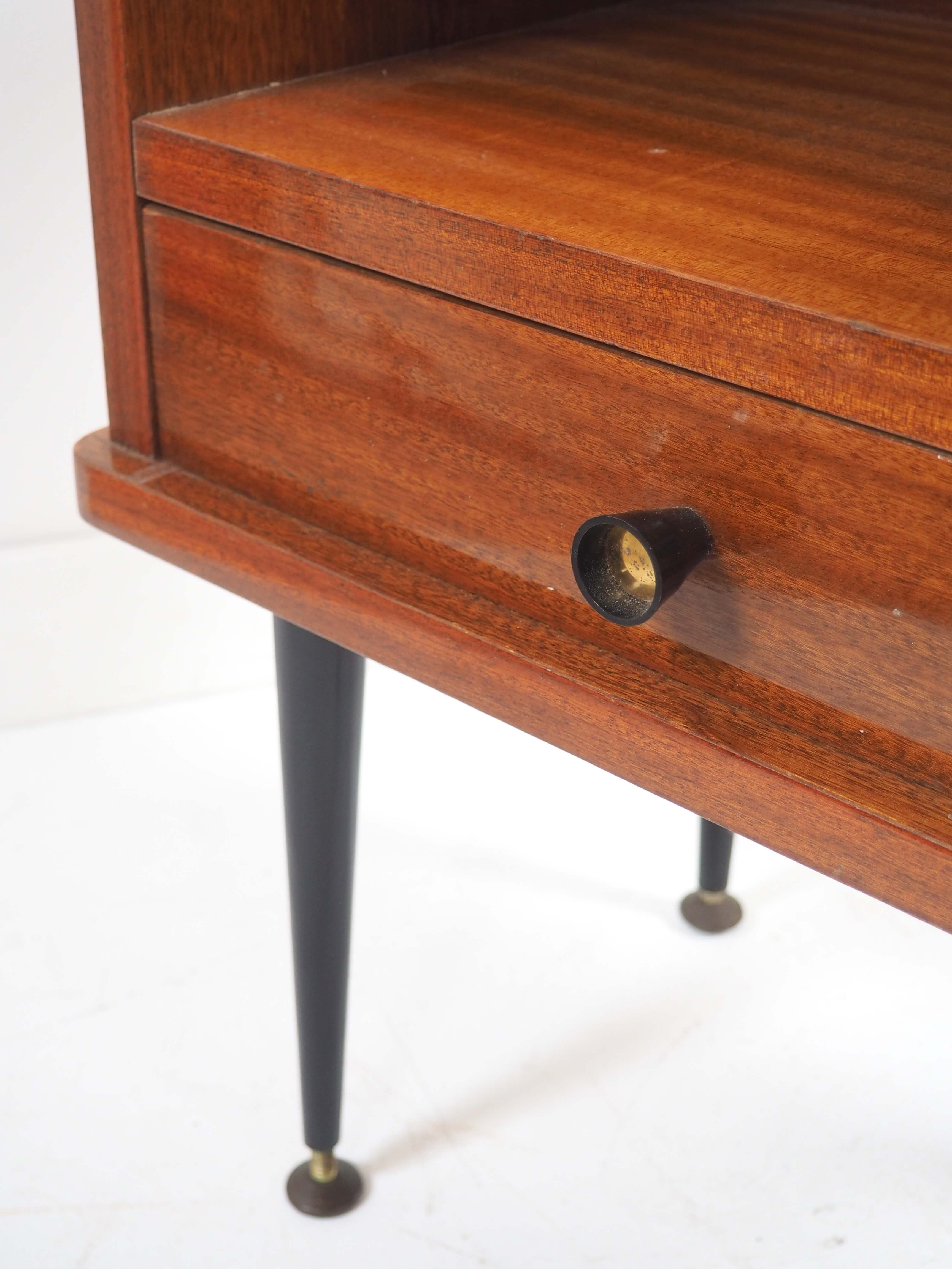 60s bedside table