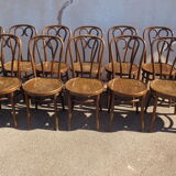 Set of 14 bistro chairs