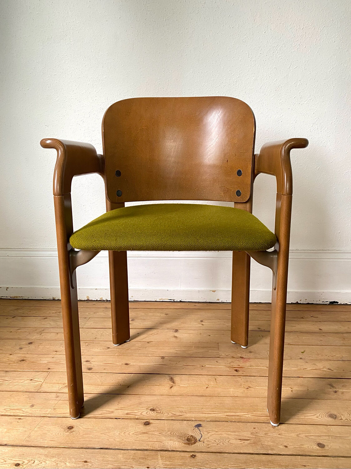 Set of 4 Armchairs by Bruno Rey for Dietiker 1970