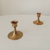 Vintage brass candle holder
