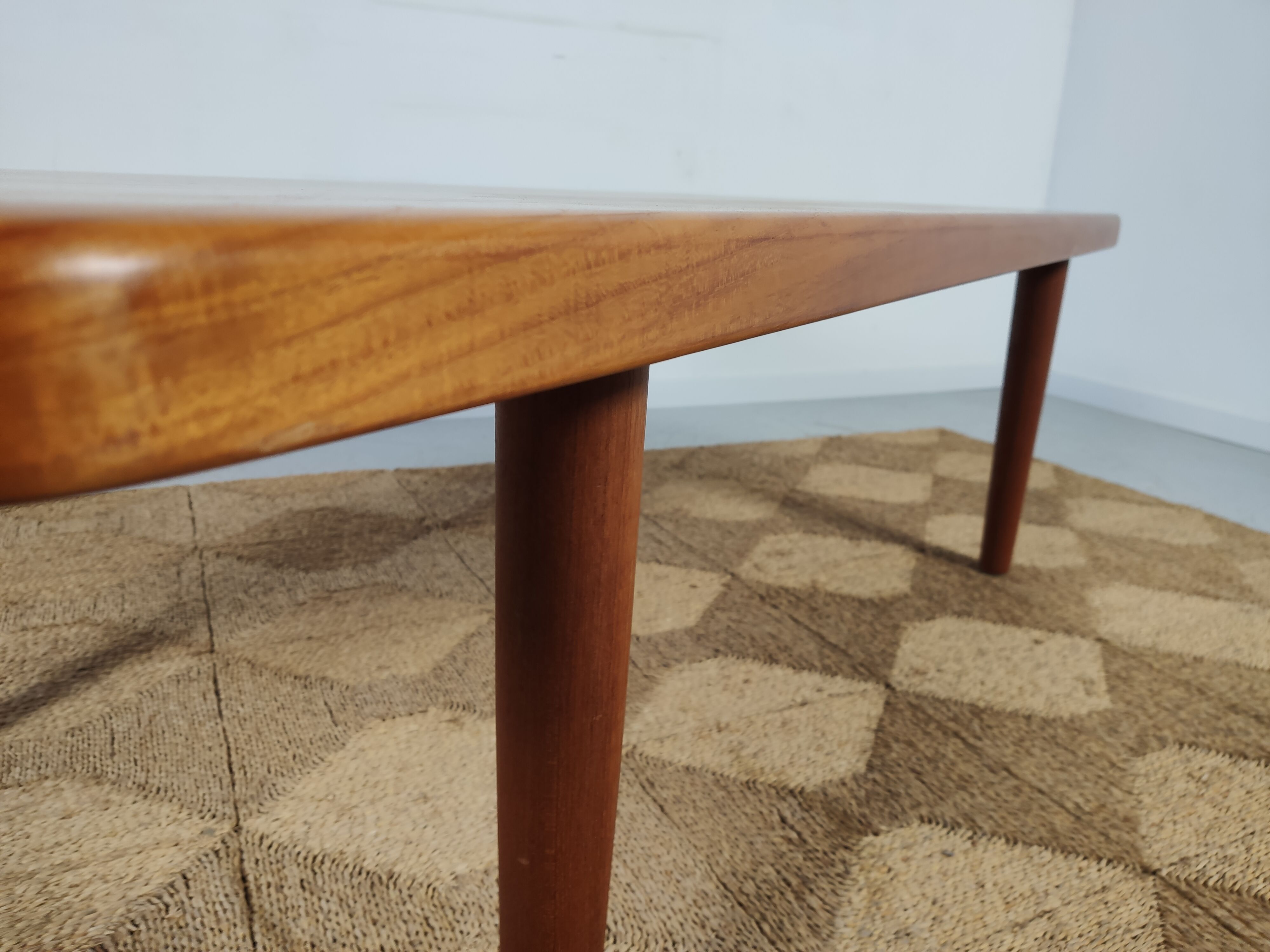 GLOSTRUP teak coffee coffee table, Denmark 1960/70