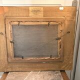 Oil Painting Panel HSP EDWARD WEBB Hunting Dog Forest