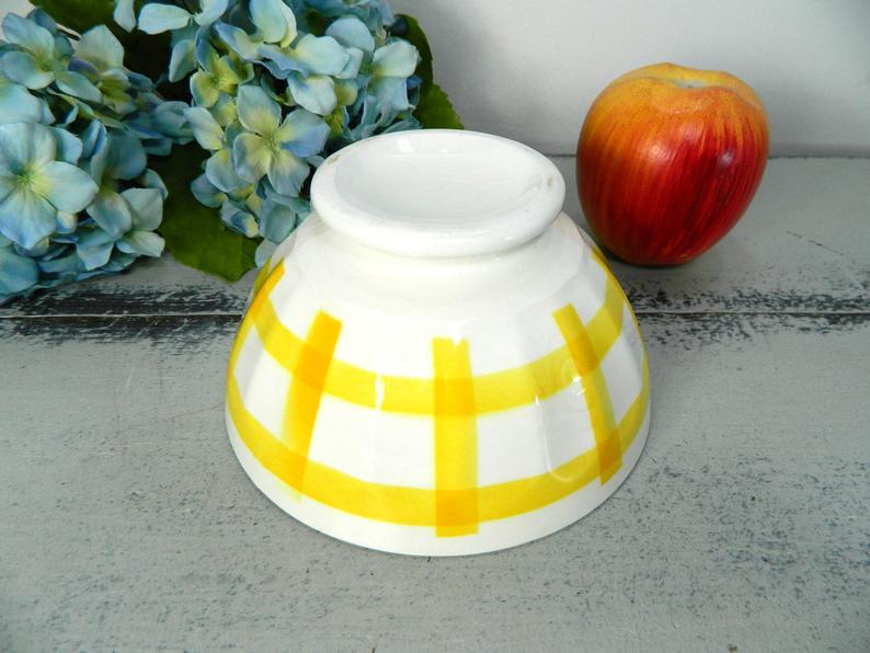 Ceramic latte bowl, vintage