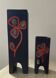 Duo de vases vintage en céramique
