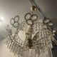1980s chandelier with pendants
