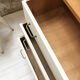 Commode vintage blanche