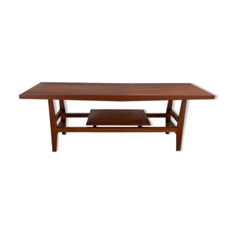 Table basse scandinave en teck, 1960