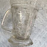 Art Deco glass pitcher