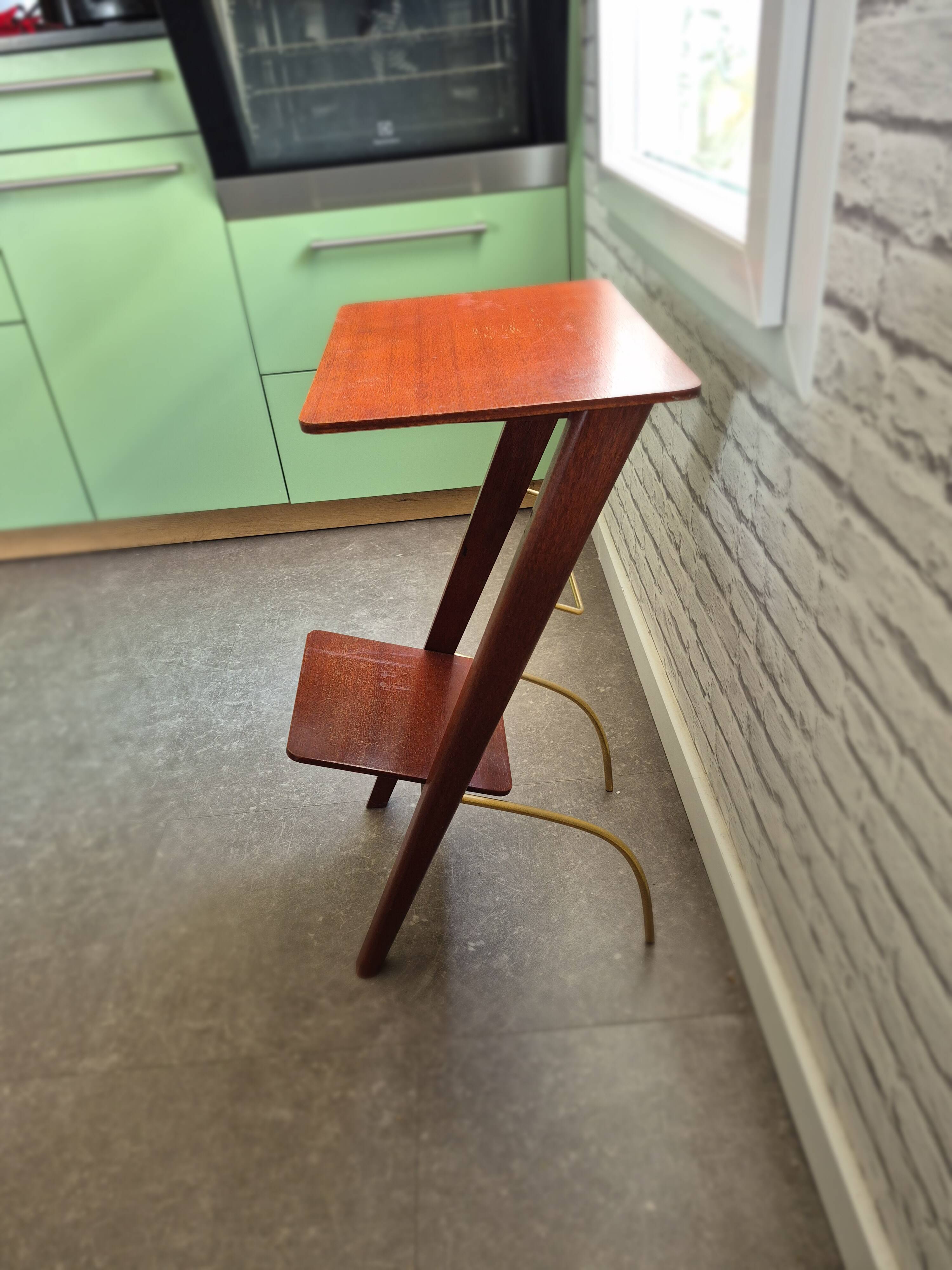 Pair of vintage 50s bedside tables or end tables