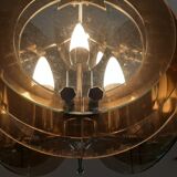 Chrome and glass hanging