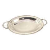 Plat creux argenté