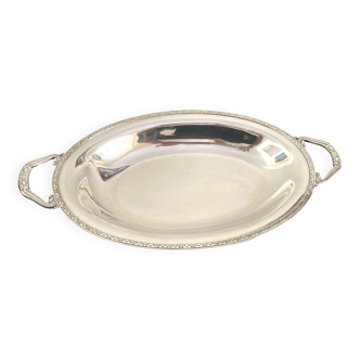 Silver hollow dish