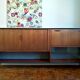 Samcom scandinavian sideboard in teak with hairpin legs