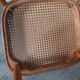 vintage thonet cane armchair chair model 811 design by josef hoffman 60s