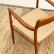 Paire de fauteuils de Niels O. Møller, J.L. Moller, Modèle 56, Danemark, années 1950