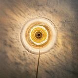 Glass wall lamp