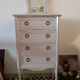 Commode coiffeuse de style Louis xvi