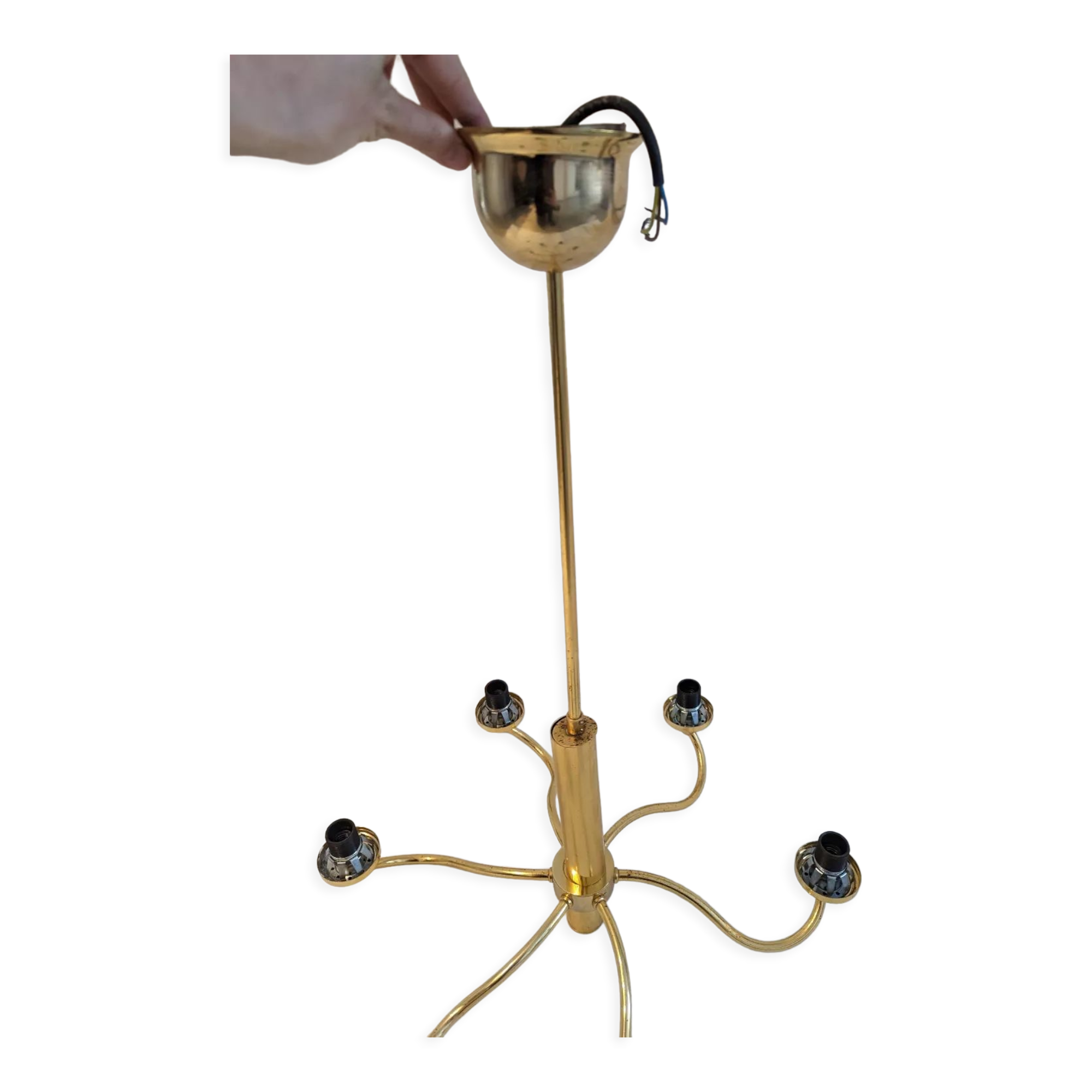 Hollywood Regency style chandelier